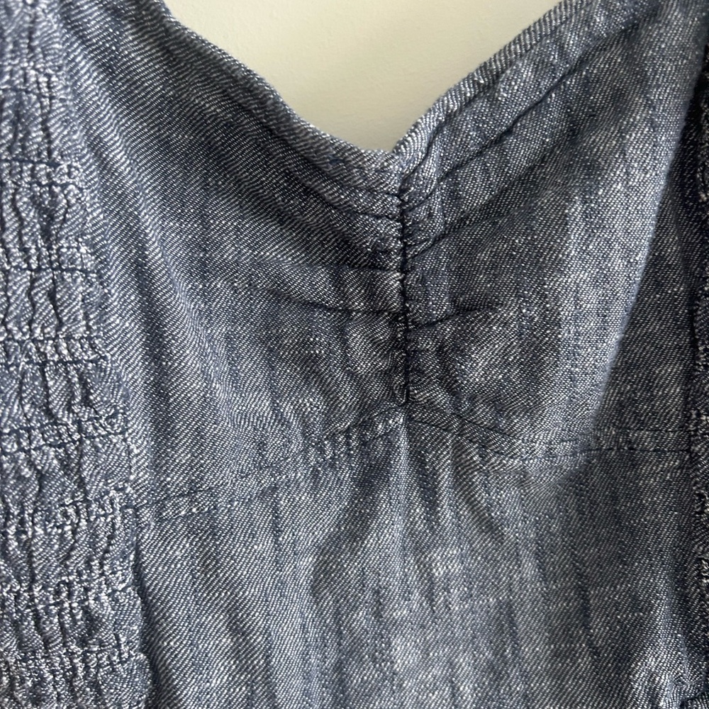 Cleobella Chic Blue Ruffle Top - Picture 5 of 8